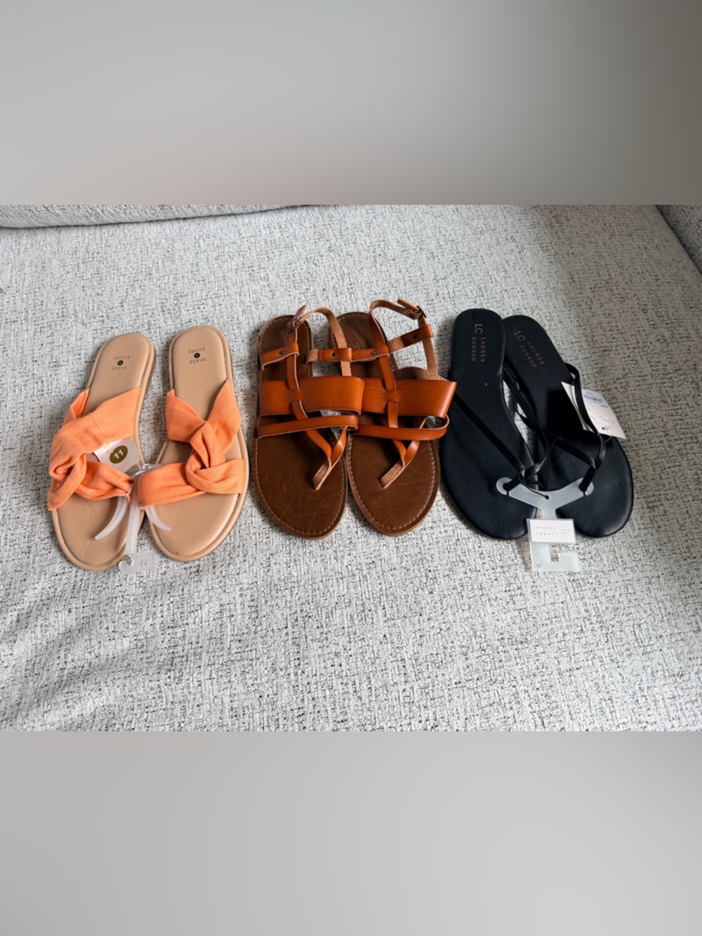 Women’s Size 11 Sandal Bundle NWT - 3 Paris!